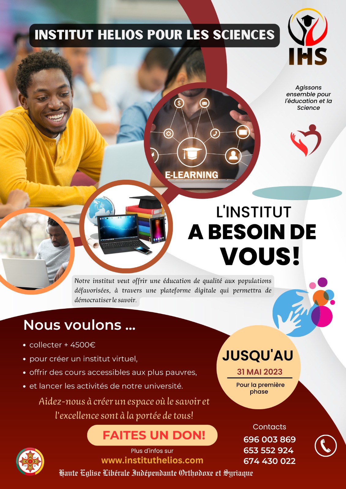 Création de la plateforme de formation de l'Institut HELIOS